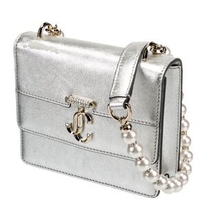 •   Jimmy Choo Shoulder Bag/ Jimmy Choo
Varenne Small Leather Shoulder Bag NWOT,